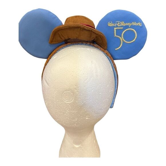 Disney Parks 50th Mickey Big Thunder Mountain Main Attraction Headband Ears - Picture 5 of 12